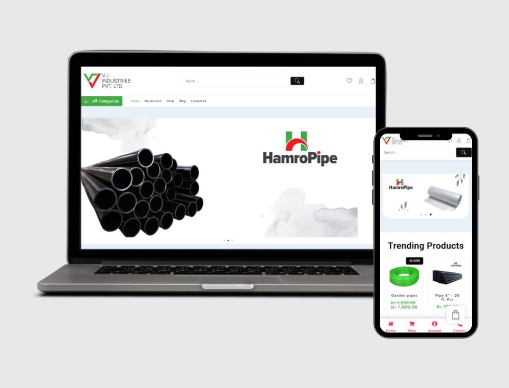 VJ Industries Portal